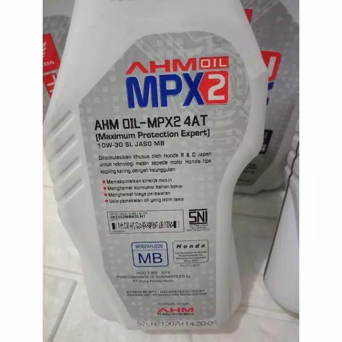 oli mesin-MPX2 800 ML-Motor honda metik