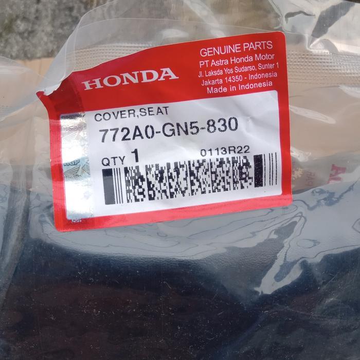 cover seat sarung kulit jok honda astrea grand bulus ori AHM L1