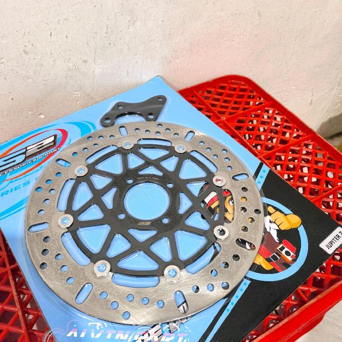 PIRINGAN CAKRAM LUBANG BAUT 4 JUPITER Z FIZ R VEGA R JUPITER MX 300MM COPY BREMBO