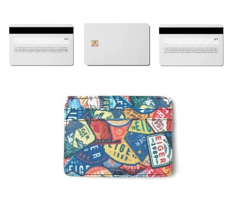 EIGER  FLECKEN CARD WALLET dompet kartu kredit atm stnk sim ktp  id card