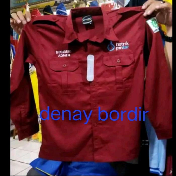 SERAGAM LISTRIK PINTAR/ KEMEJA LISTRIK PINTAR