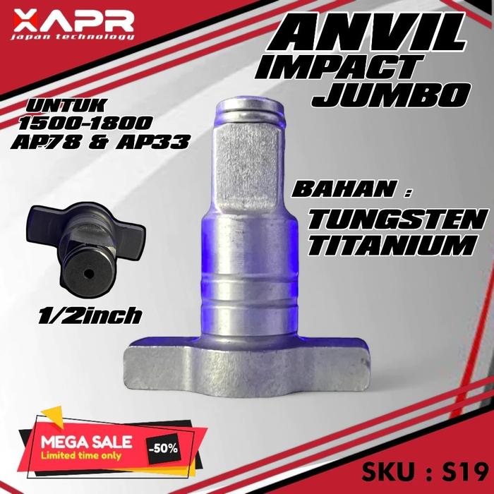 Diskon Anvil S19 Impact Wrench Standar Apr Ujung Kepala Spare Part Bisa Untuk Merk Lain S06 S25