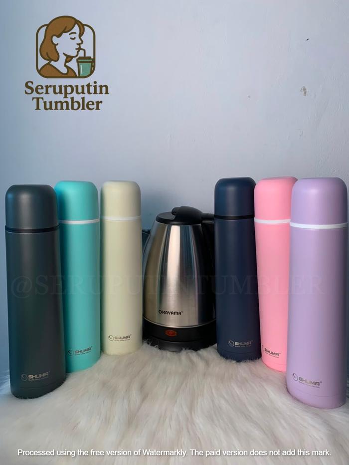 TEKO + SHUMA COLOURS | Bundling Teko & Termos Shuma Colours | Stainlees Steel Sus 304