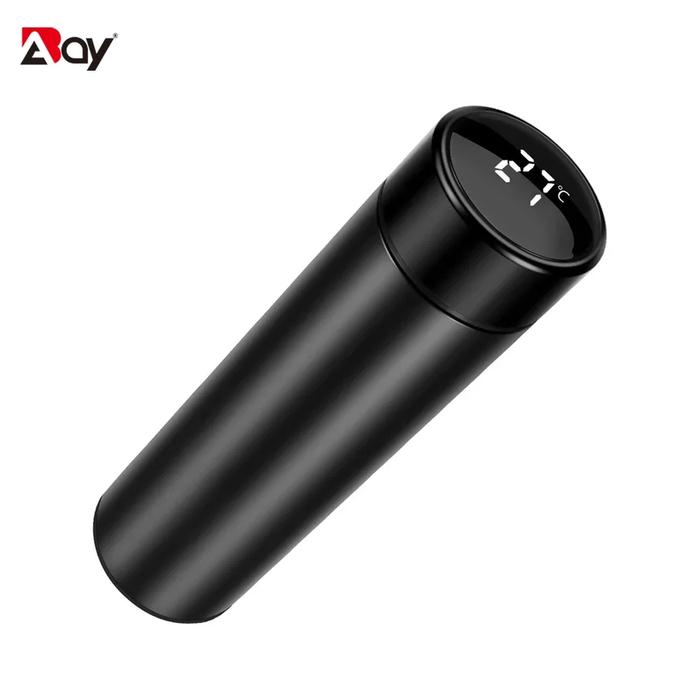 Water Thermos Bottle Tea Infuser Cup Thermal Travel Mug Smart LCD