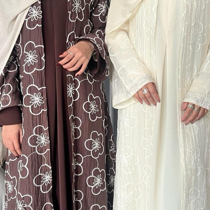 (FREDDORA) EZELLA ABAYA OUTER SET