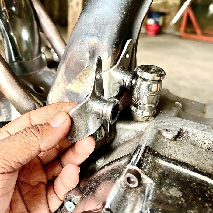 Manisan hawa rangka motor cb gl mp gl100 hademade nganjuk