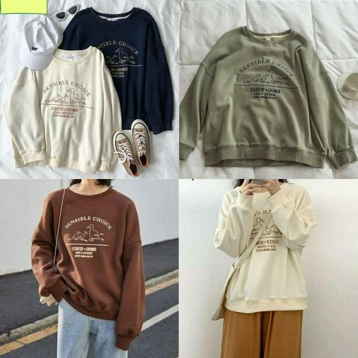 SWEATER SENSIBLE CHOICE PRIA/WANITA
