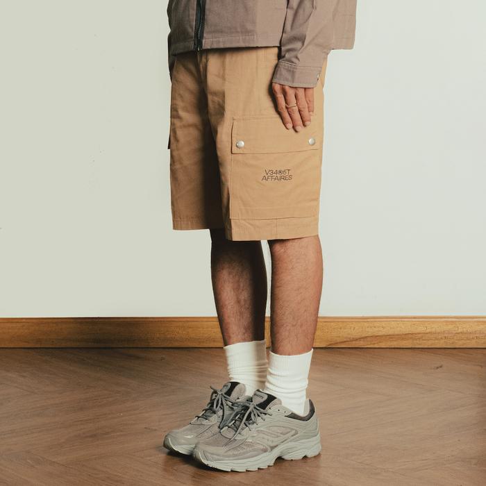 Vearst Affaires Short Cargo Pants Yoda Khaki - Celana Cargo Pendek