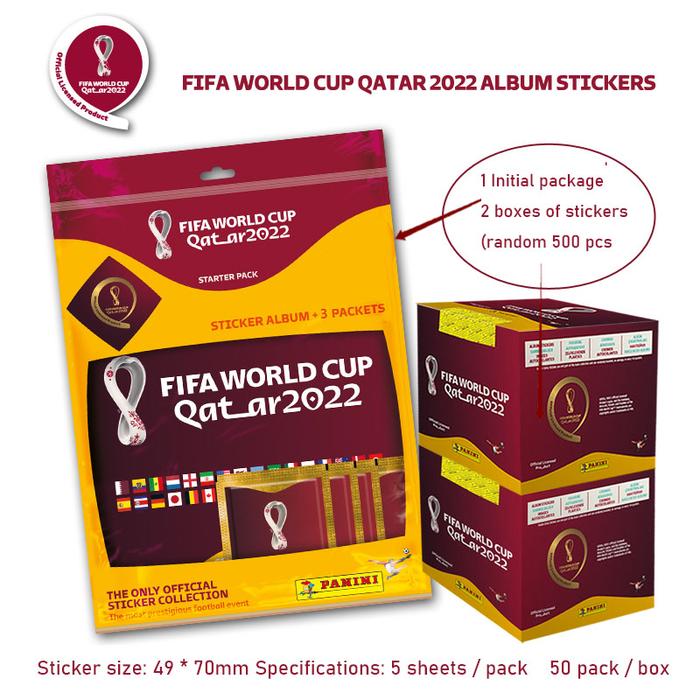 PANINI 2022 Qatar World Cup Official Ball Star Collectibles Sticker