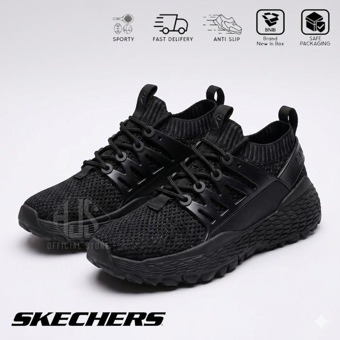 Sepatu Skecher Olahraga Pria Sepatu Cowok Running Sepatu Snakers Pria
