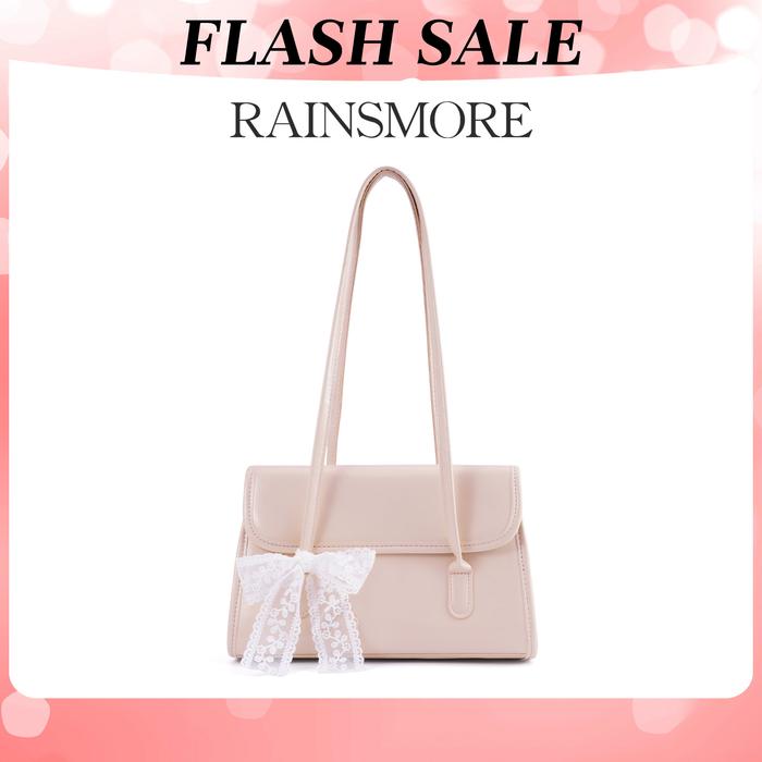 RAINSMORE-Tas Selempang Warna Pastel - Tas Kapasitas Besar Wanita Model Terbaru, Minimalis dan Serba