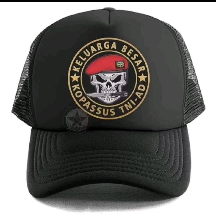 topi keluarga besar kopassus topi pria/wanita