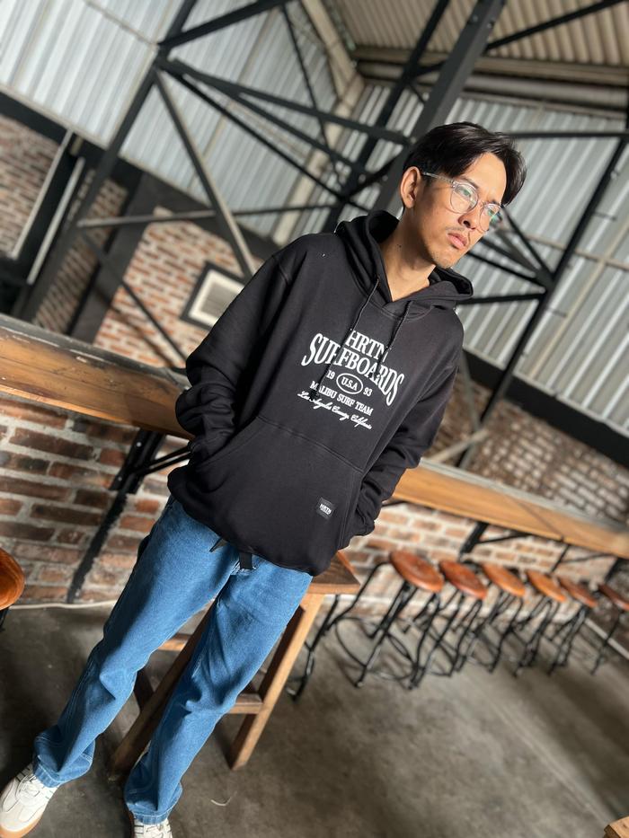 Jaket Hoodie Surf Board Brand Lokal HRTN Supply Unisex