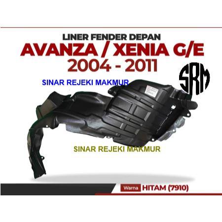 LINER INNER FENDER SPAKBOR DEPAN AVANZA XENIA VVTI 2004 2005 2006 2007 2008 2009 2010 2011