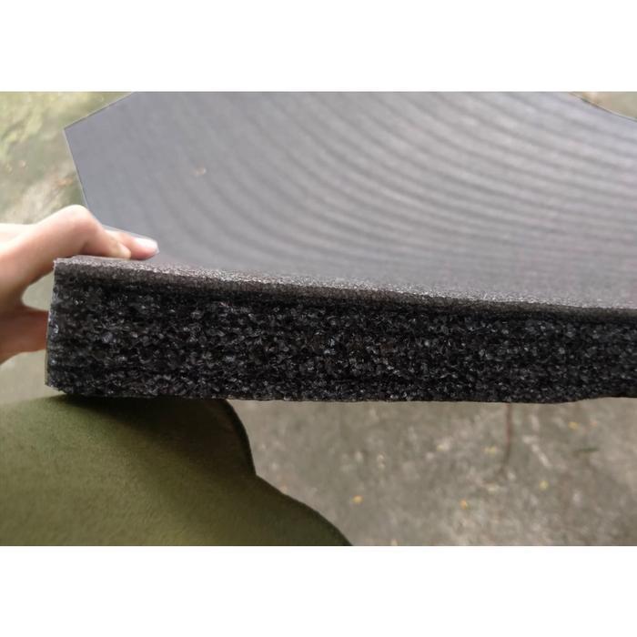 Busa Gabus Elastis Dekorasi Bunga / Busa Packing PE Foam Polybonding Hitam 100x50 cm