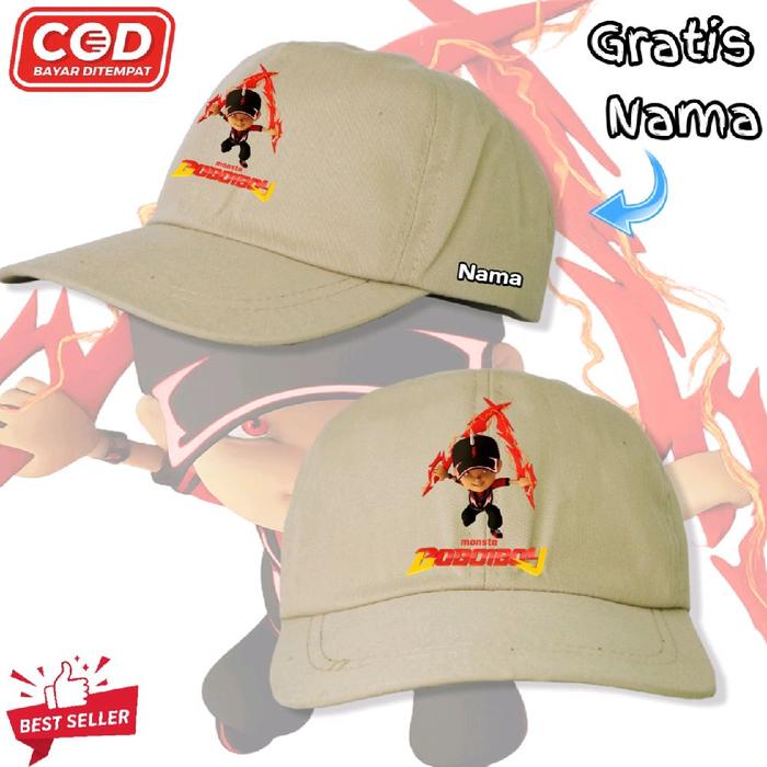 Topi Baseball Anak BoBoiBoy Pedang Halilintar / Topi Anak BoBoiBoy Galaxy