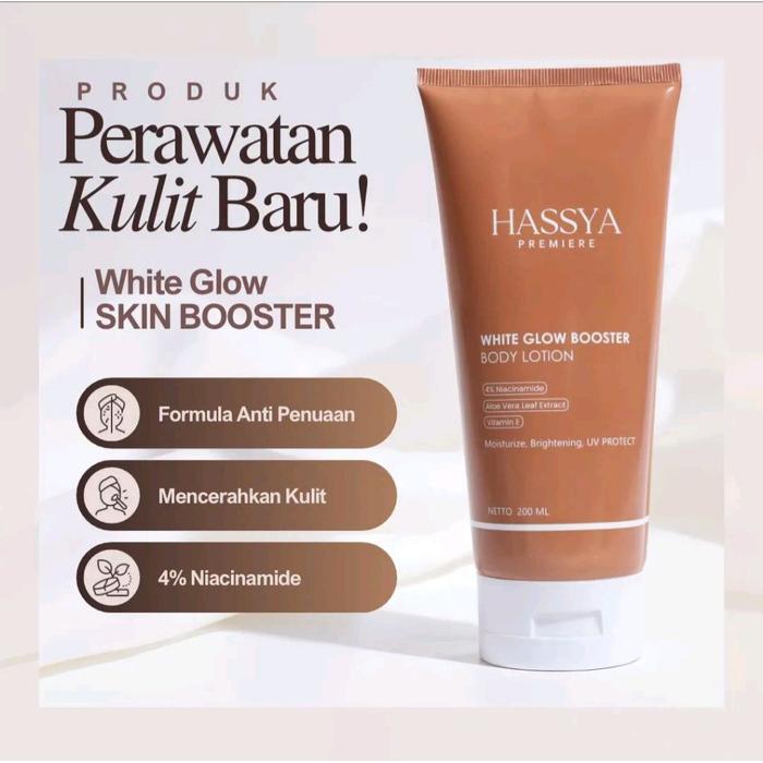 NEW PRODUCT HASSYA BODYSKIN White Glow Booster Body Lotion