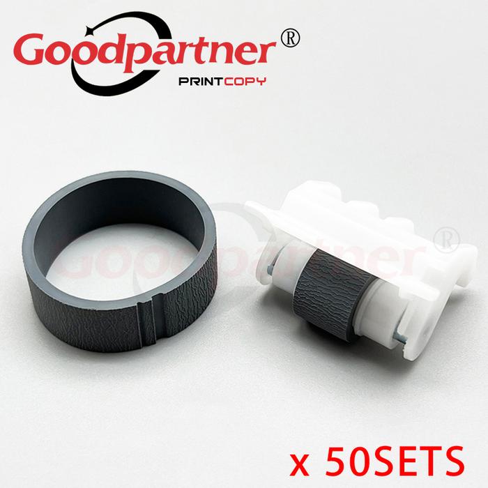 50X Feed Separation Pickup Roller Rubber Tire for EPSON L3110 L3150