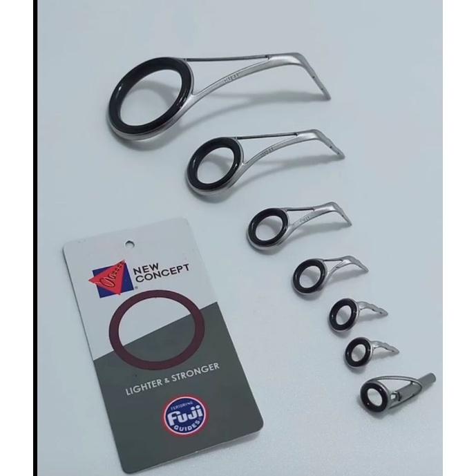 ring joran cincin fuji set cclyog atau bclyog type terbaru silver atau black dove 1 set 7 ring