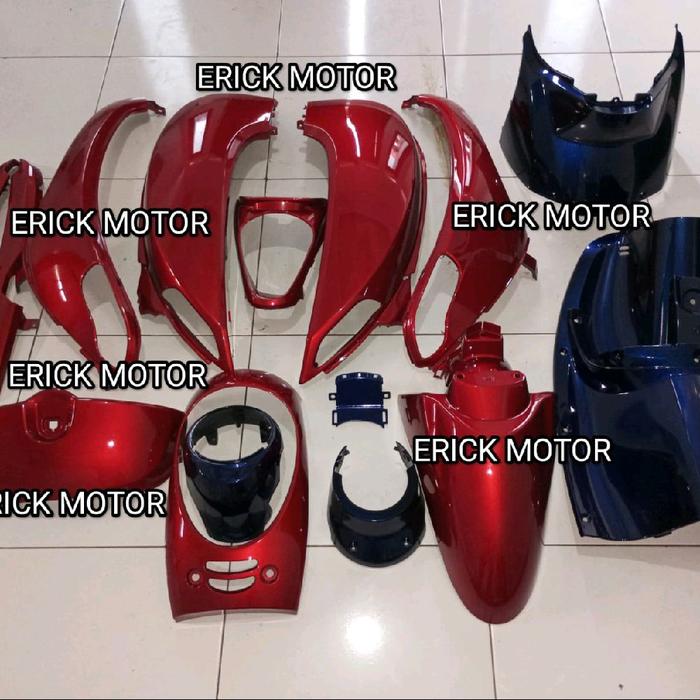 full body halus scoopy fi 2016-2019 scoopy fi merah candy plus moonlight blue