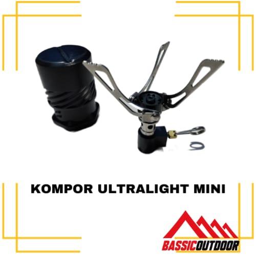 Kompor camping ultralight lipat portable mini Kompor Camping Outdoor
