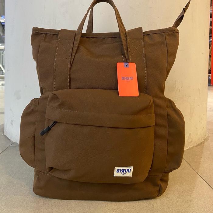 Tas Ransel Jinjing Multifungsi AJUSHI Canvas Tote Totebag