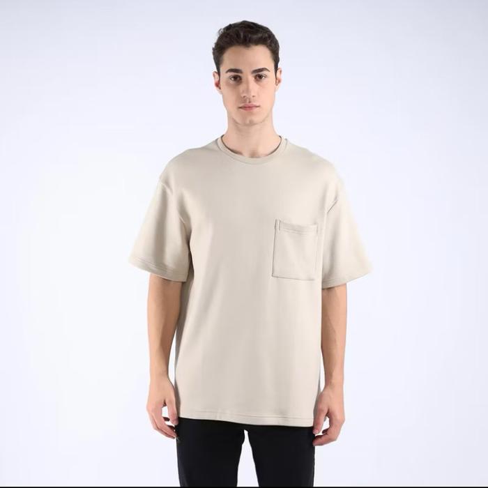 LARUSSO LAB - Molecule Air Pro Oversize Tee - Beige Pria Celana Dewasa