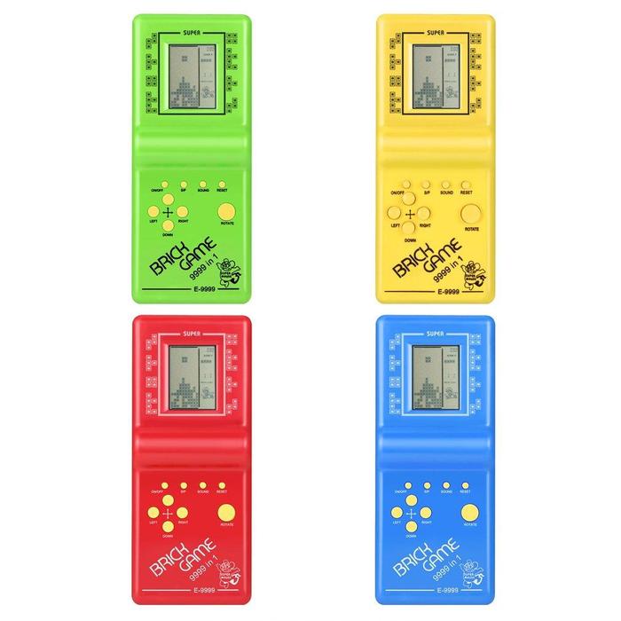 ALT - Brick Game TETRIS Mainan Anak Murah Meriah GIMBOT Permainan Konsol Jadul Gameboy Classic 9999 