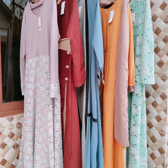 baju gamis cuci gudang/pl murce banget