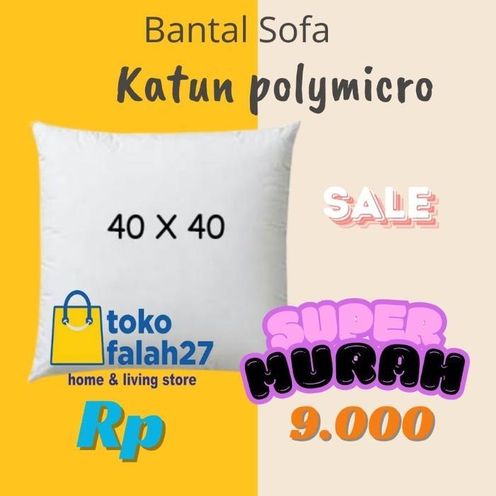 Bantal sofa 40*40 satuan / Bantal sofa Katun