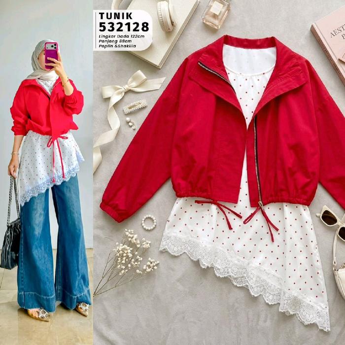 Outfit Merah Putih - Outer Merah Putih