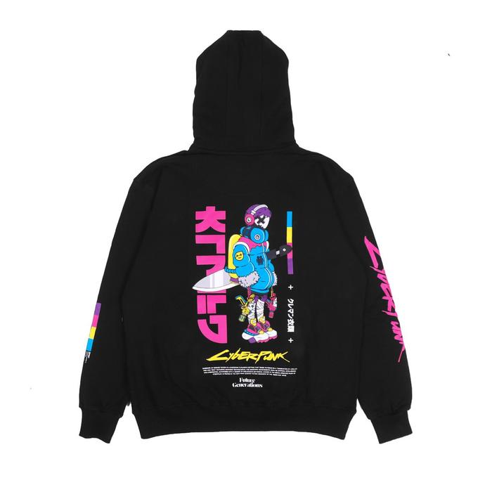 Kremlin Hoodie Electropunk "Kazuo" Hoodie Pria Dan Wanita