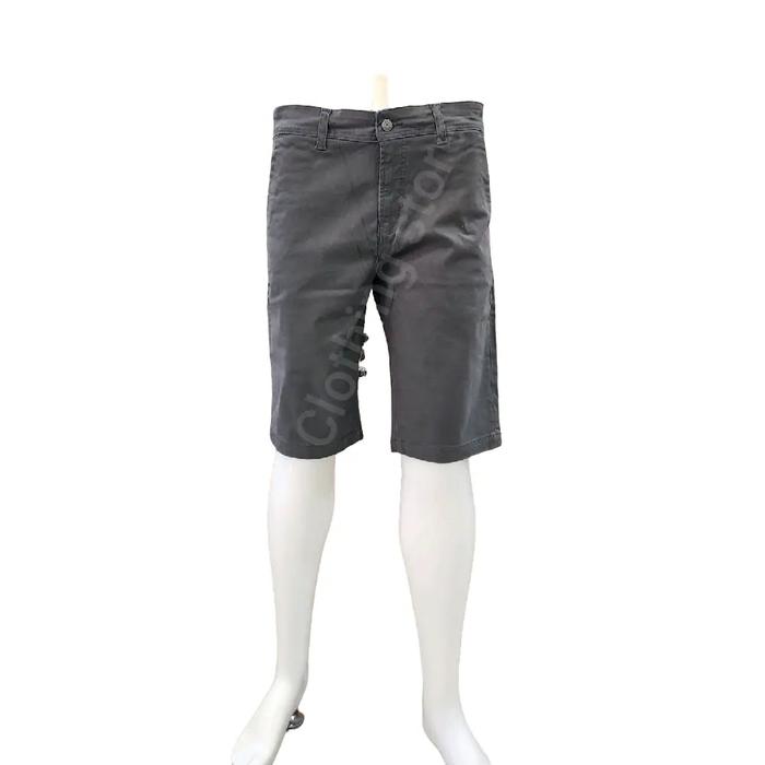 LOIS ORIGINAL celana chinos pendek pria abu HSD011DG