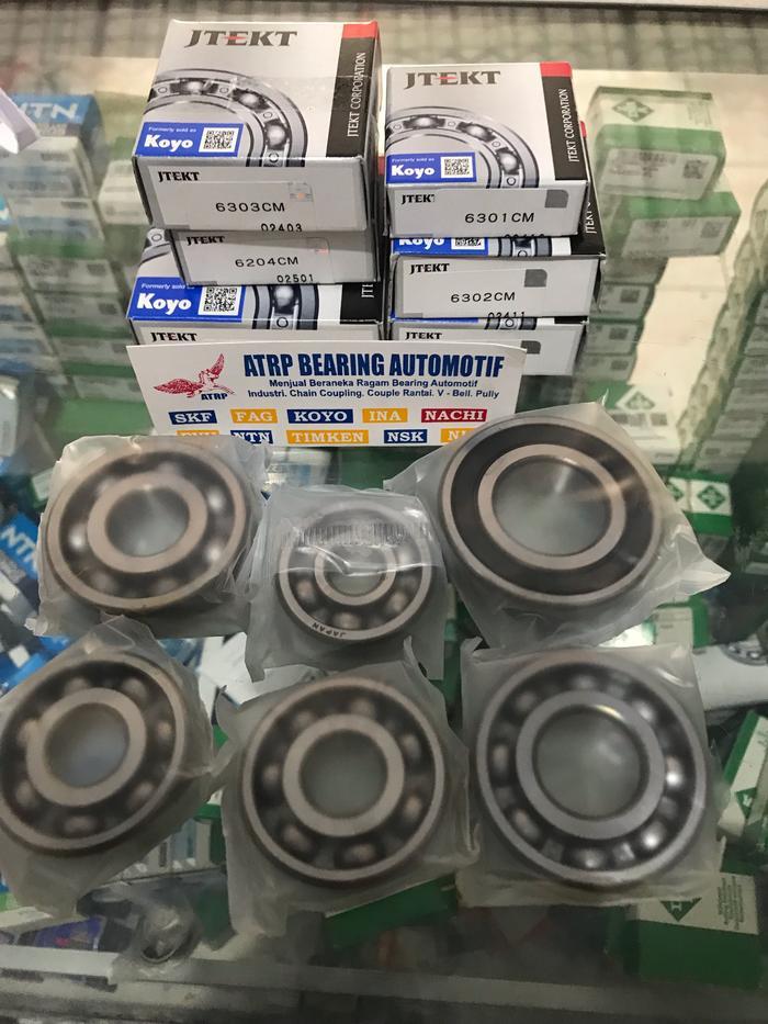BEARING GEAR BOX YAMAHA NMAX 155 YAMAHA AEROX 155 YAMAHA LEXI 155 6PC KOYO JAPAN