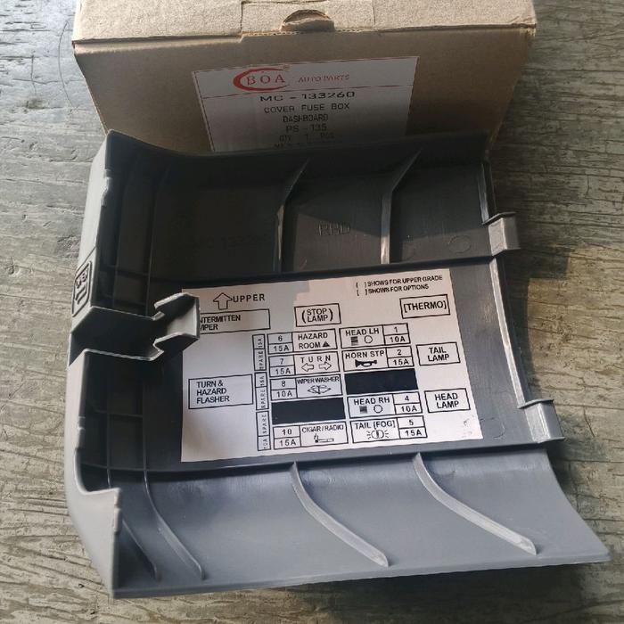 Cover Tutup Fuse Box Sekring / Box Sikring Mitshubishi Ragasa PS100 / PS120 / PS135 Jungkit