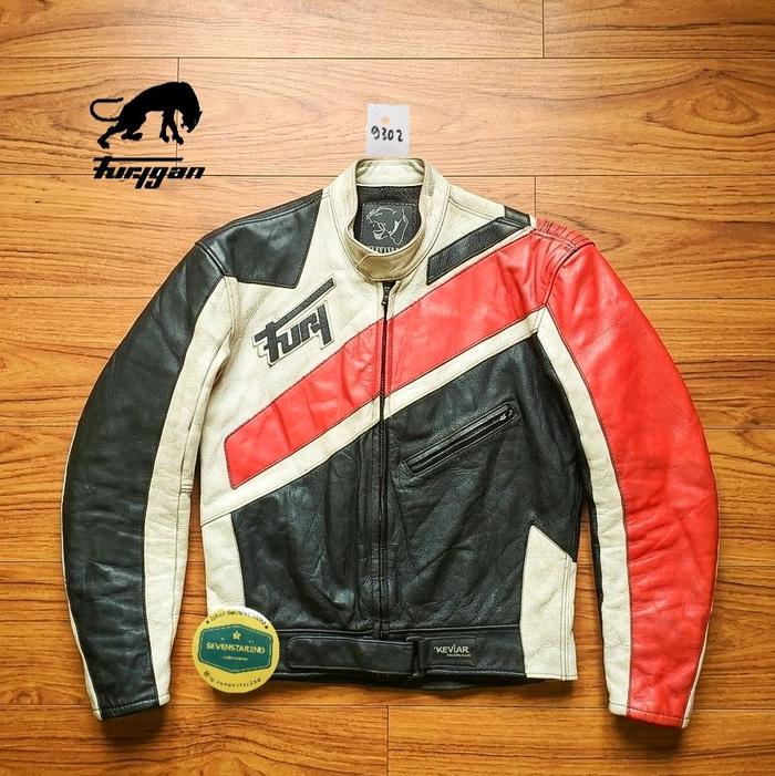furygan leather bikers Motorcycle jacket