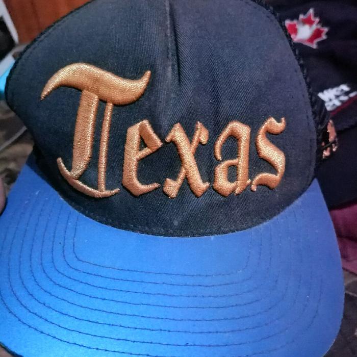 Topi Trucker/Jaring MLB TEXAS second branded Original