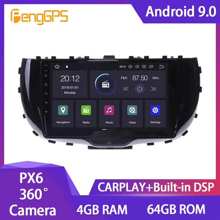 Android 10 Car Stereo Head Unit for KIA Soul SK3 2019-2020 DVD Player