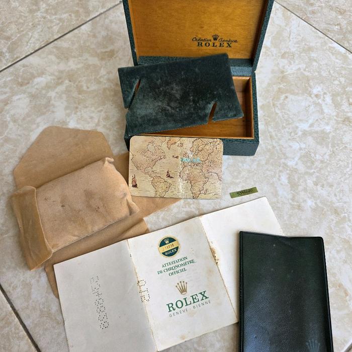 Kotak Box dan Paper Original Rolex 18038 Vintage