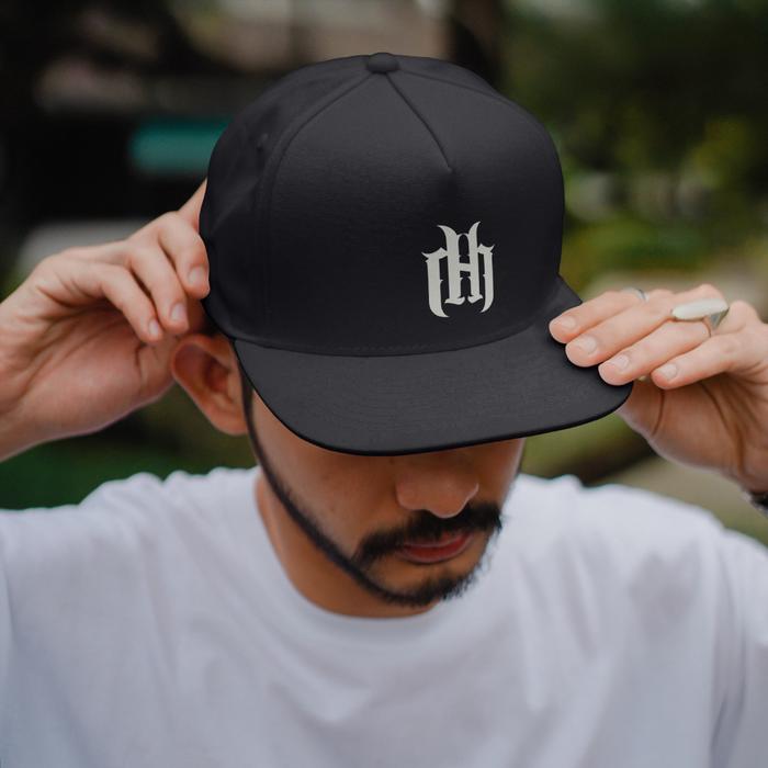HUMBEL TOPI DISTRO SNAPBACK SABLON POLYFLEX GLOW IN THE DARK UNISEX