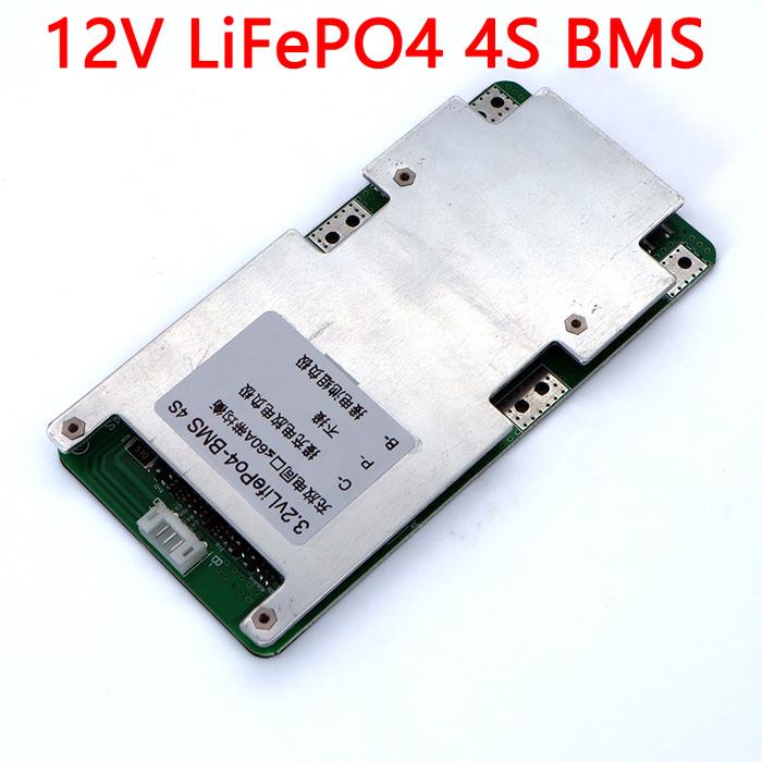 3.2V 4S LiFePO4 Lithium Battery pack 12V 60A 150A BMS for Energy
