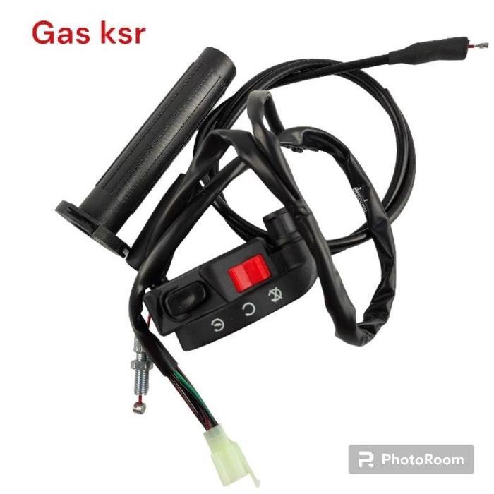 GAS SPONTAN KSR HOLDER KANAN NINJA GAS KONTAN GL CB SEMUA MOTOR UNIL GAS SPONTAN KSR