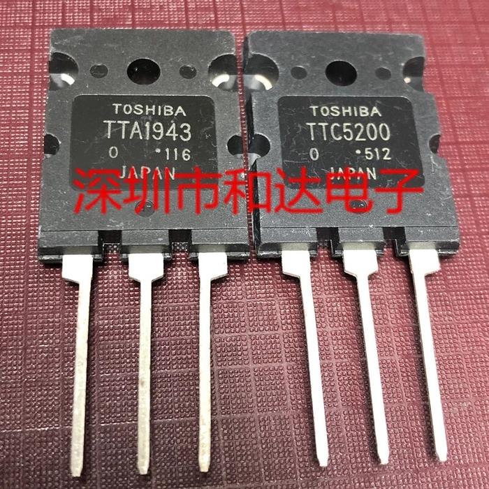 20Pcs = 10 Pasang Asli 10Pcs TTA1943 + 10Pcs TTC5200 C5200 A1943