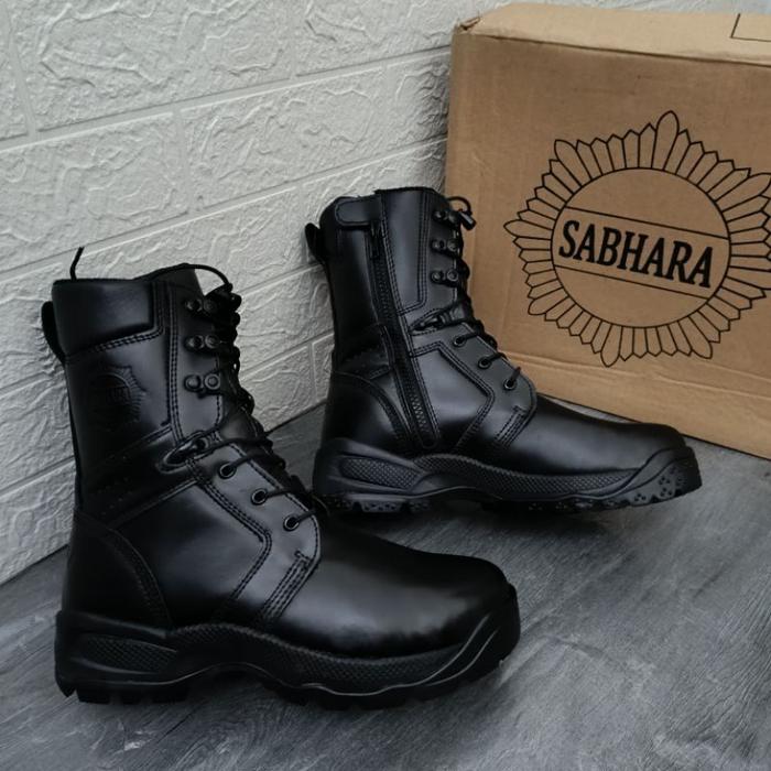 Sepatu PDL Sabhara Sejati Kulit Asli Polri