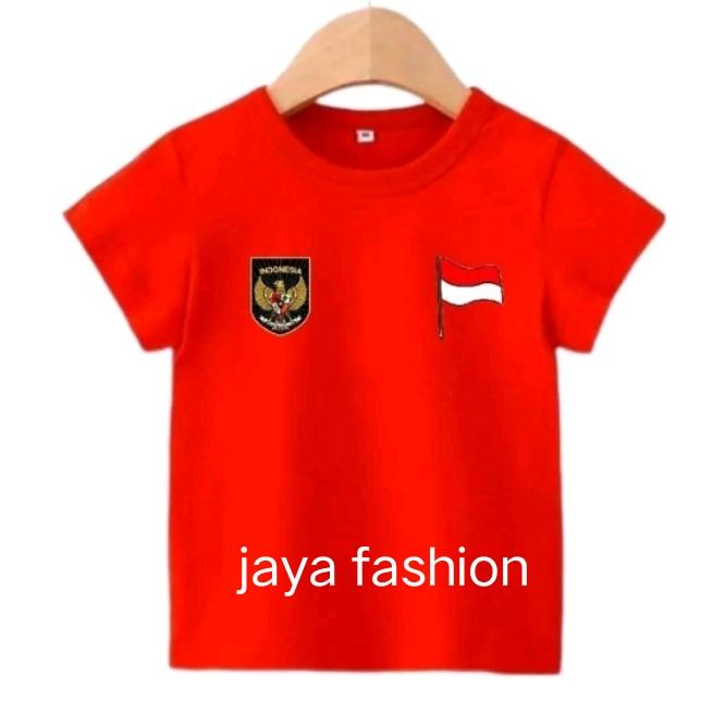 Kaos Anak Merah Putih Bendera Garuda