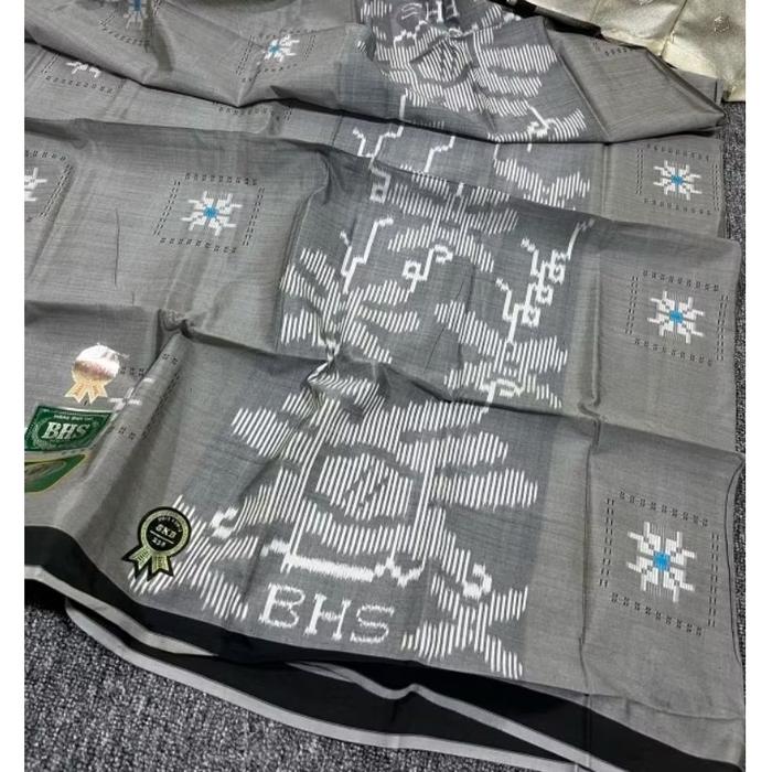 Sarung BHS Full Sutra Spunsilk Songket SKB SILVER