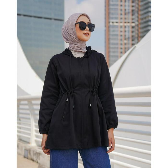 Geulis.Id Jaket Parka Basic Color / Jaket Wanita