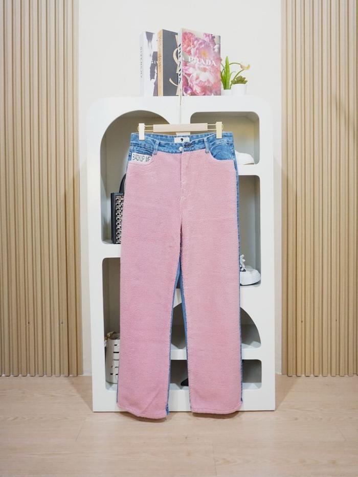 NNC Back Up Studio Jeans Loose Jeans Celana