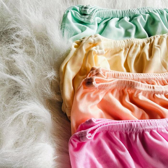 12 PCS CD WANITA JUMBO MURAH CANTIK WARNA PASTEL