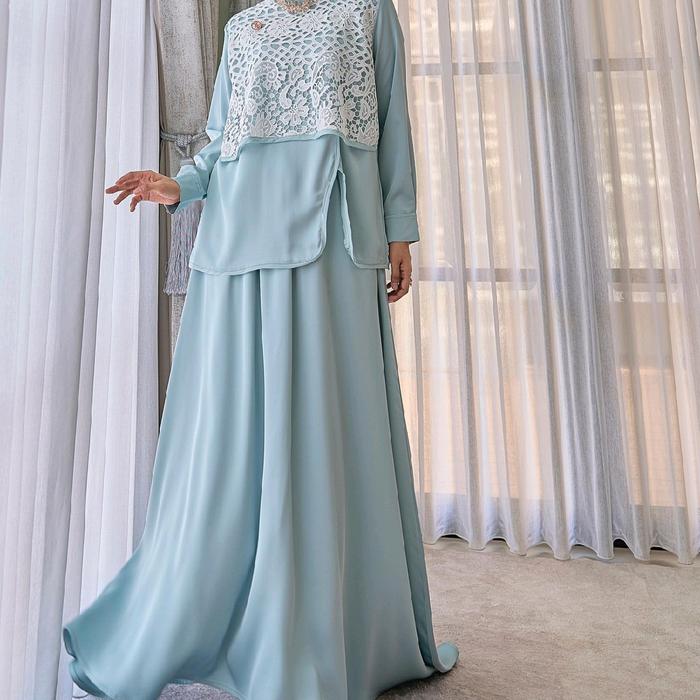 SETELAN ROK SILK CANTIK HILYA MAREVI